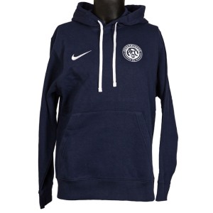 Fleece Hoodie mit dem AFC-Logo auf der Brust und Vereinsname auf dem Rücken