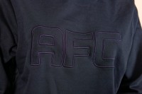 Kapuzen-Sweater mit gesticktem AFC-Schriftzug auf der Brust